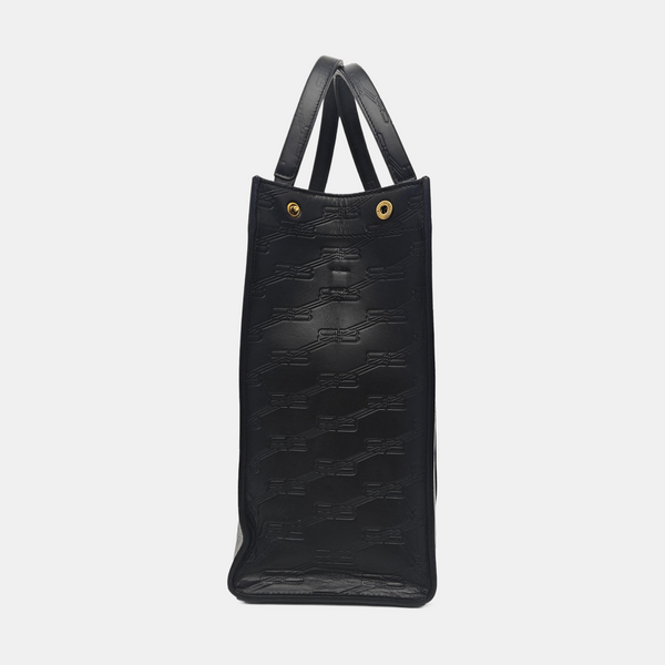 Calfskin Shoulder Bag Black