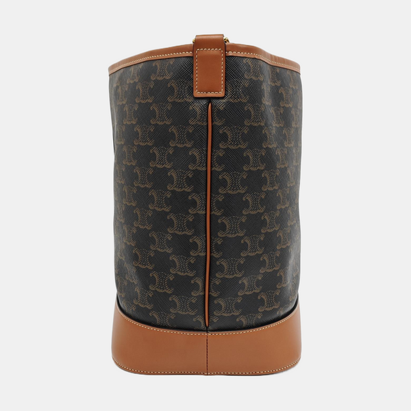 TRIOMPHE CANVAS Medium Coated Canvas Brown
