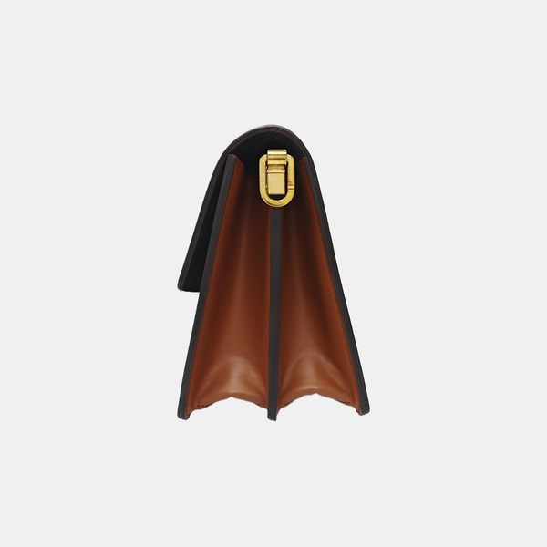 DAUPHINE MM Monogram Coated Canvas Brown