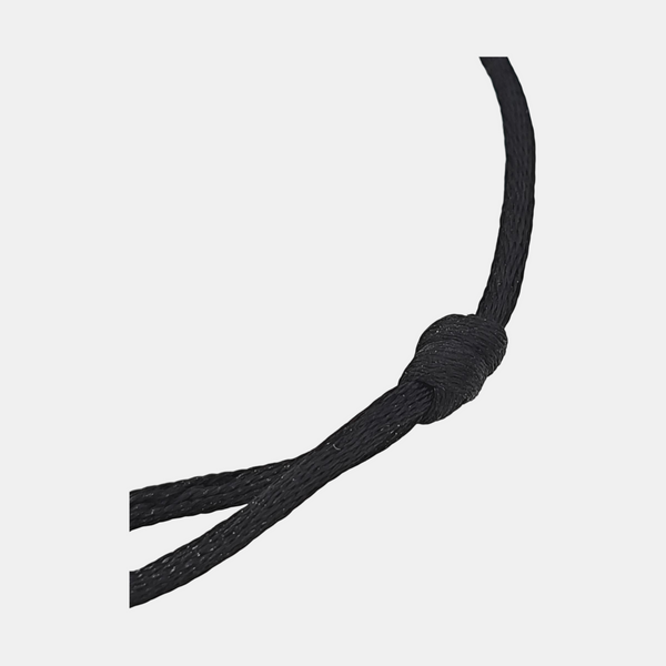 LOVE Fabric Black Bracelet