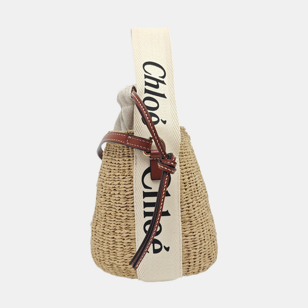 Special Material Shoulder Bag Brown
