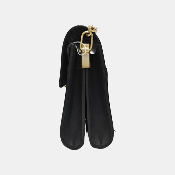 Calfskin Crossbody Bag Black