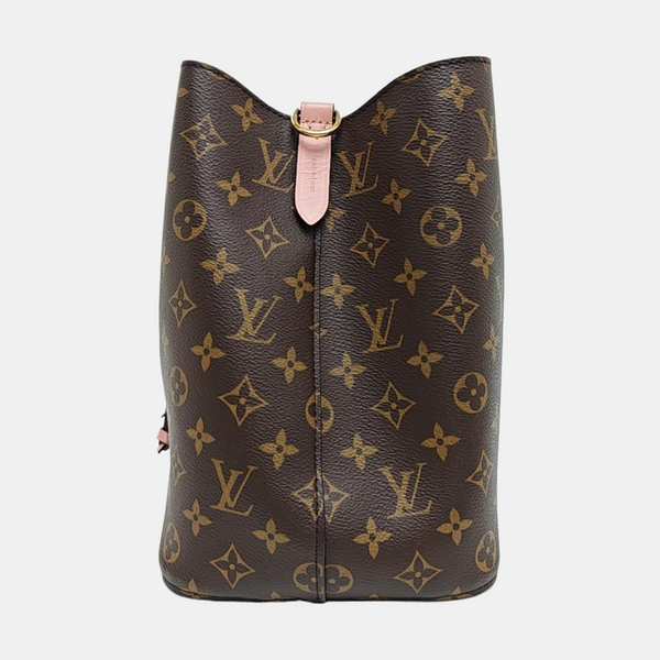 NÉONOÉ MM Monogram Coated Canvas Brown