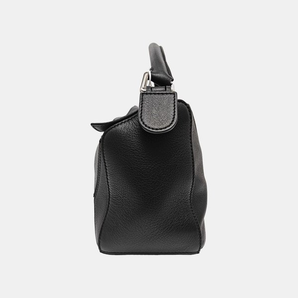 Puzzle Edge Small Calfskin Black