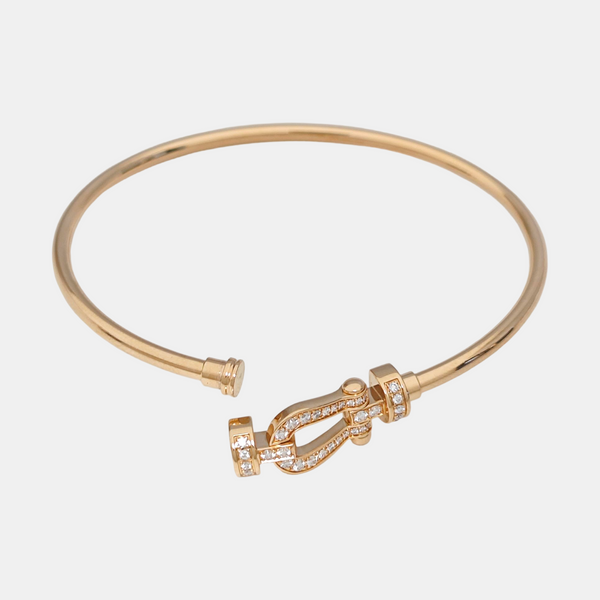 Force 10 18k Rose Gold Bangle