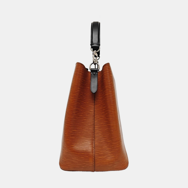 Authenticated pre-owned NÉONOÉ MM Epi Brown - Bucket Bag at Looply