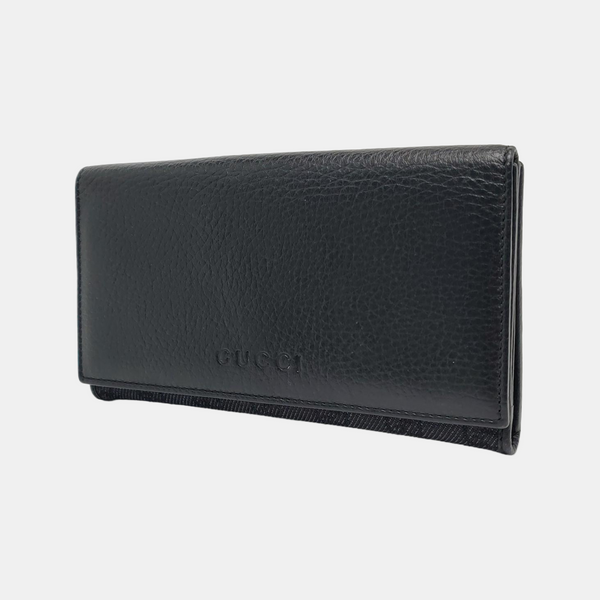 Swing Monogram Calfskin Black Wallet