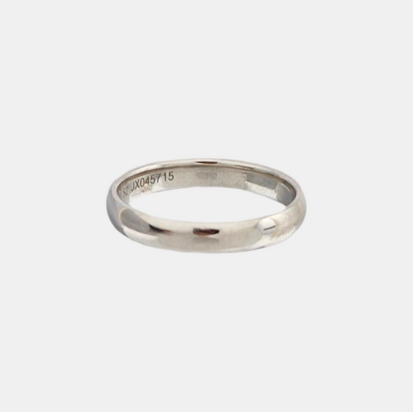 Tendrement Platinum 950 Silver Ring EU 52