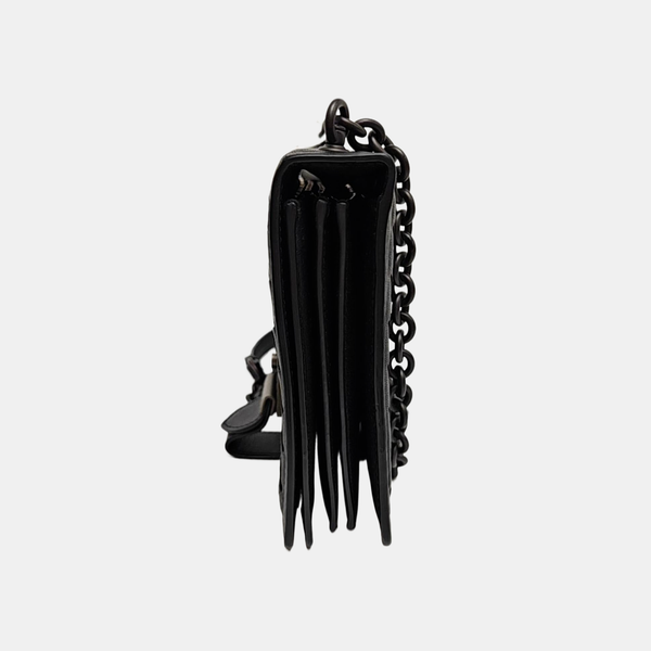 Lambskin Shoulder Bag Black