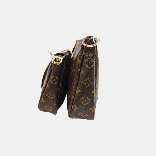 MULTI Monogram Coated Canvas Brown