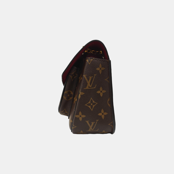 PASSY Monogram Coated Canvas Brown