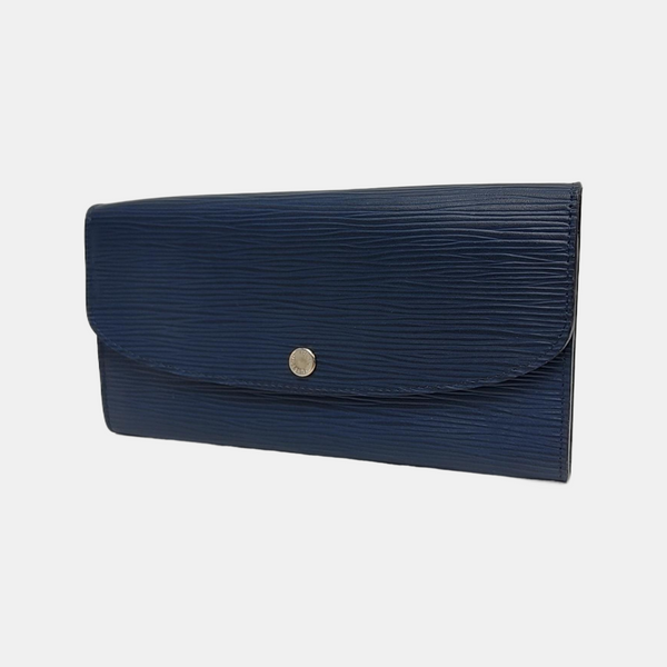 EMILIE Epi Blue Wallet