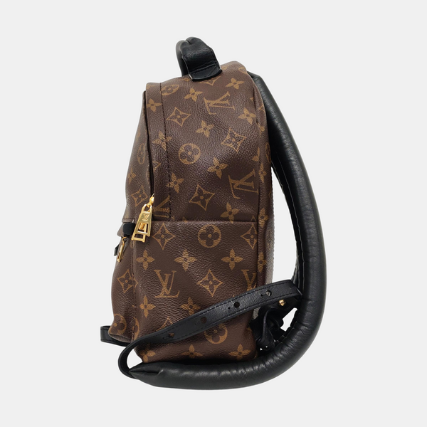 PALM SPRINGS PM Monogram Coated Canvas Brown