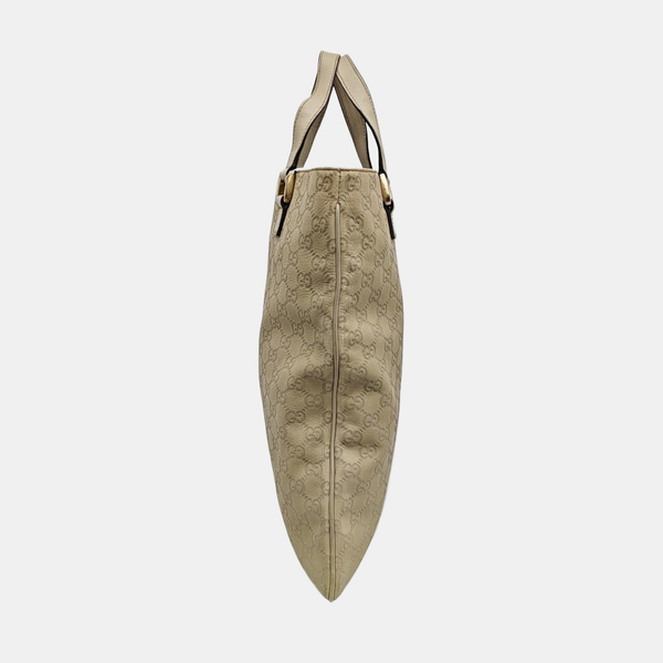 Ligne Shima Monogram Calfskin Beige