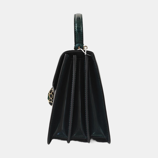 SERPENTI FOREVER Small Calfskin Blue