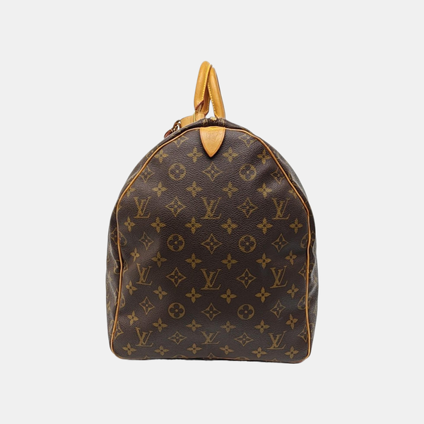 SAC SOUPLE 55 Monogram Coated Canvas Brown