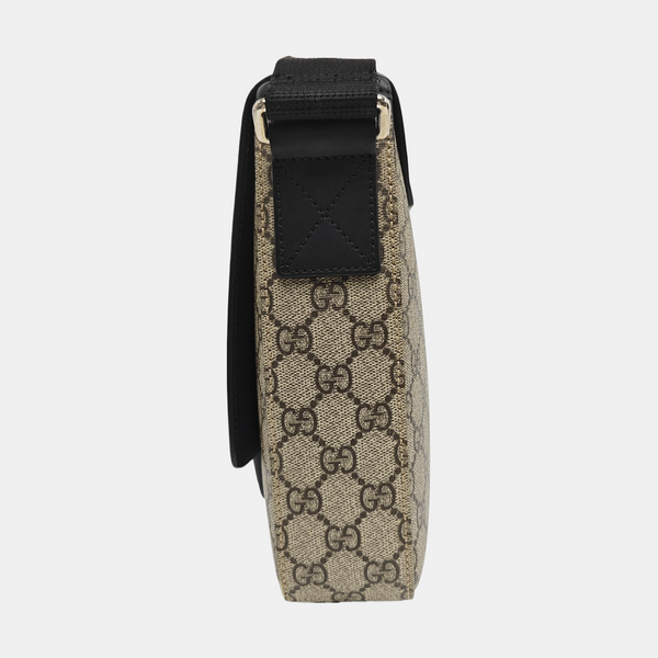 Monogram Coated Canvas Shoulder Bag Beige