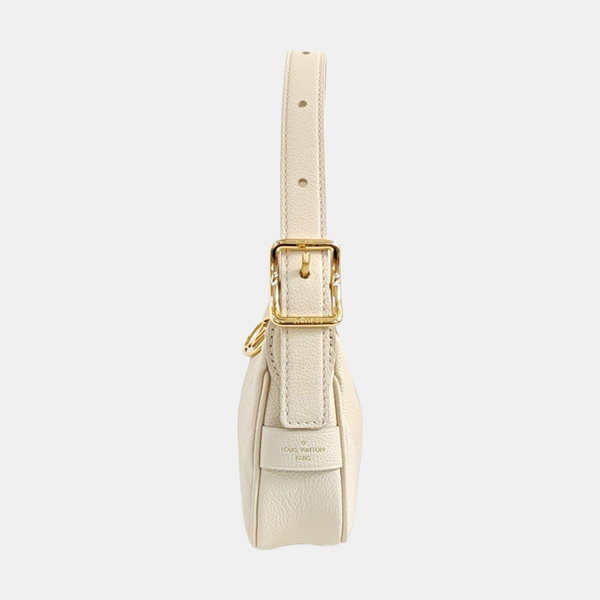 MOON Mini Monogram Calfskin Beige