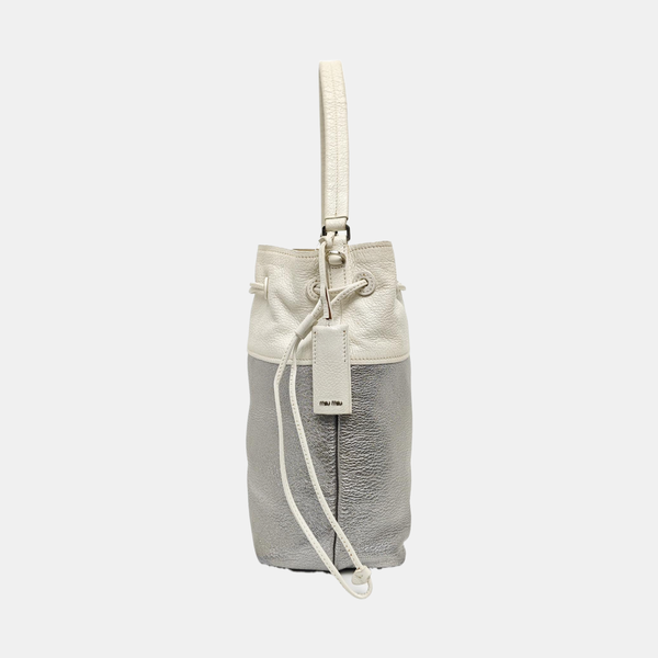 Madras Calfskin Silver