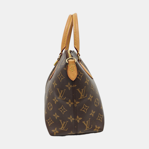 BOETIE PM Monogram Coated Canvas Brown
