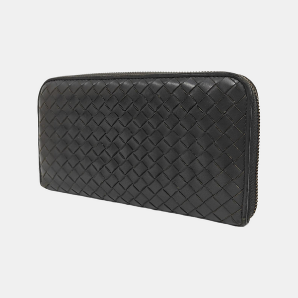 Calfskin Wallet Gray