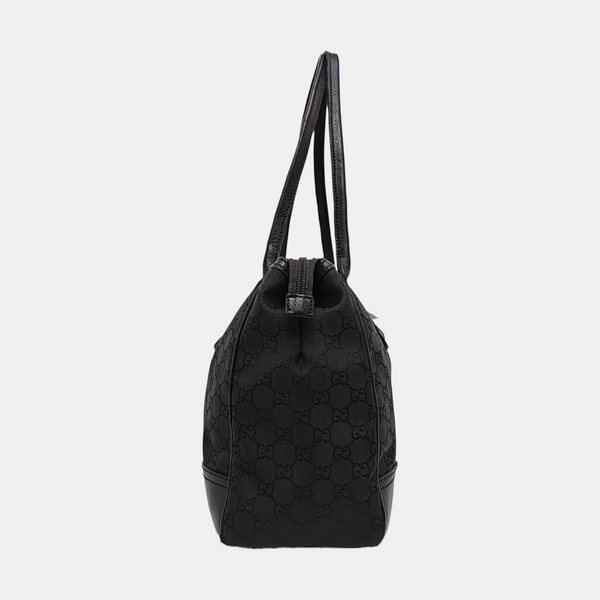 Monogram Canvas Top Handle Bag Black