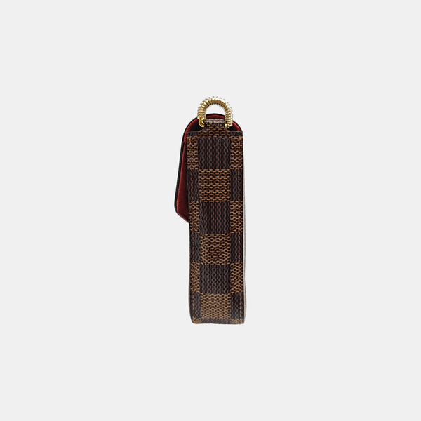 FÉLICIE Damier Ebene Coated Canvas Brown