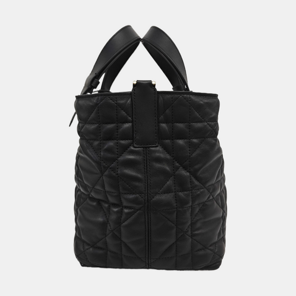Toujours Medium Cannage Calfskin Black