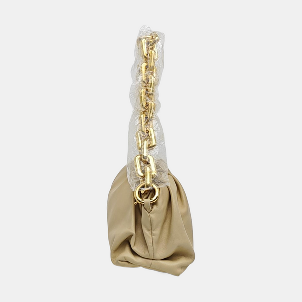 The Pouch Mini Calfskin Beige