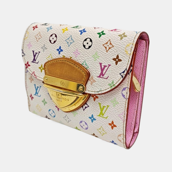 LV × TM KOALA Monogram Coated Canvas White Wallet