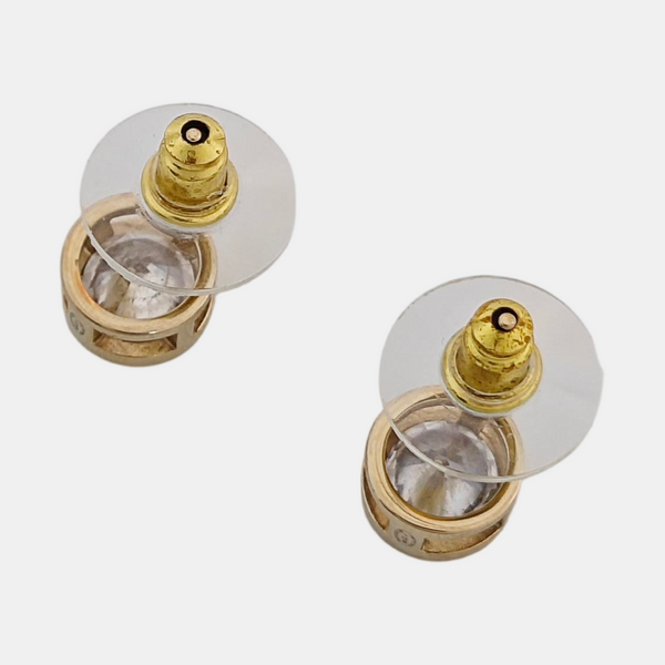 Metal Gold Stud Earrings