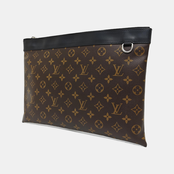DISCOVERY GM Monogram Coated Canvas Brown
