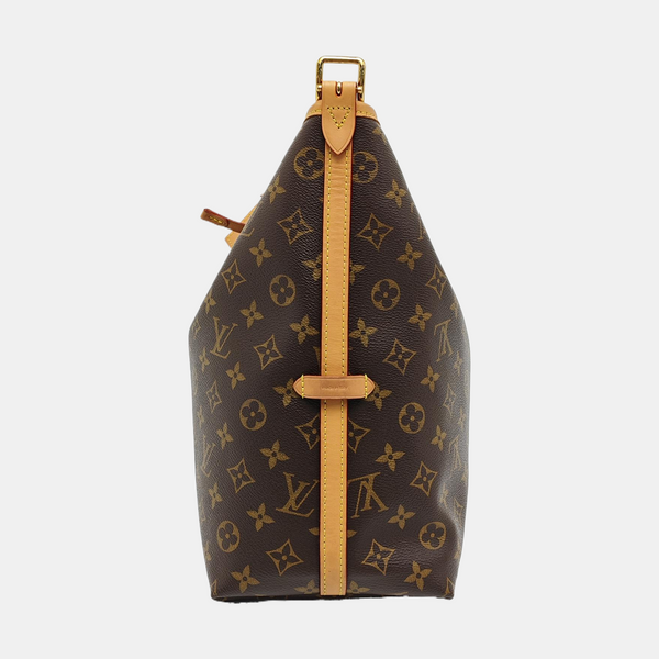 CARRYALL MM Monogram Coated Canvas Brown