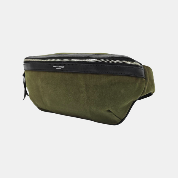 Fabric Belt Bag Green