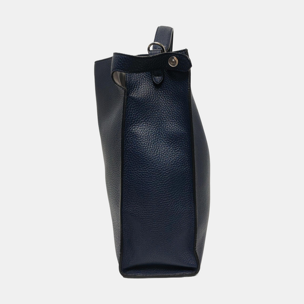 Authenticated pre-owned Peekaboo Calfskin Blue - Tote Bag at Looply