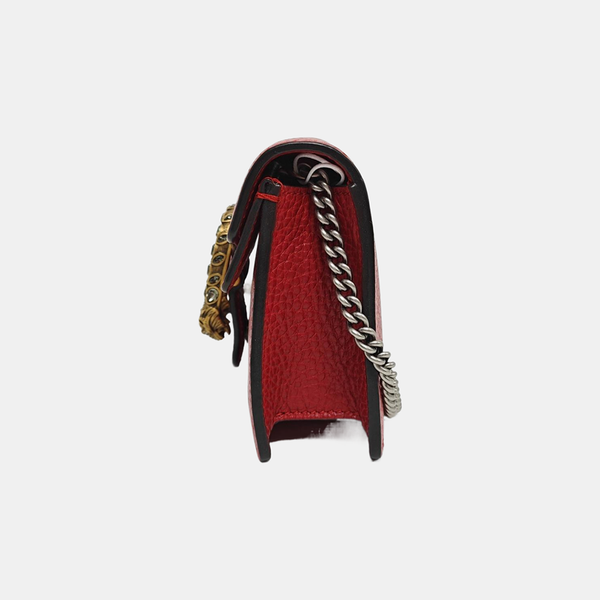 Dionysus Super Mini Calfskin Red