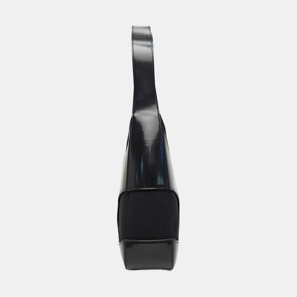 Fabric Shoulder Bag Black