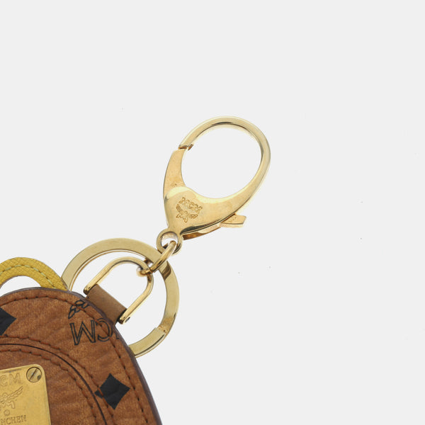 Brown Leather Bag Charm