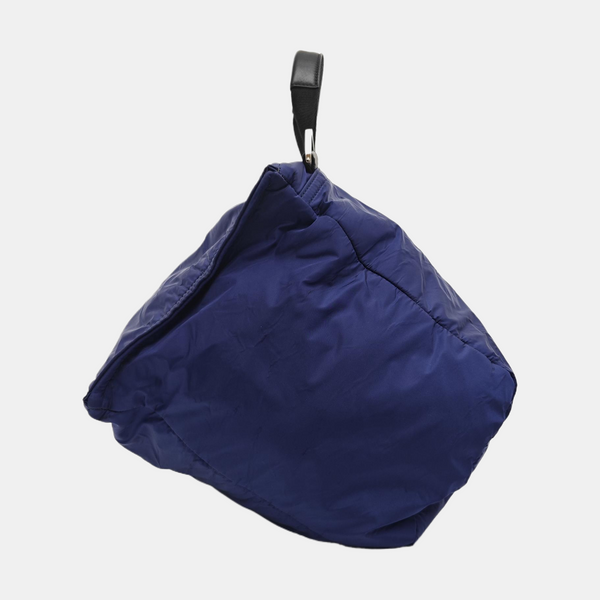 Nylon Shoulder Bag Blue