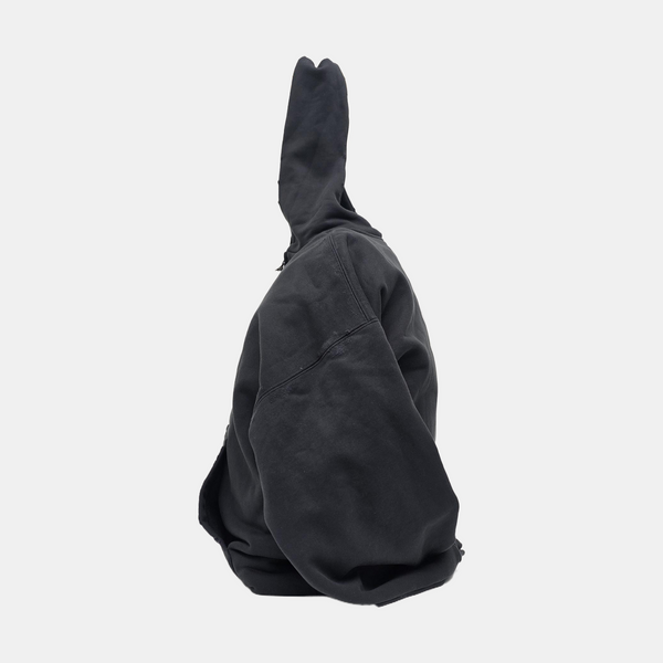 Fabric Shoulder Bag Black
