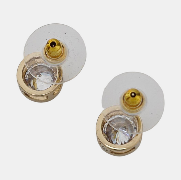 Metal Gold Stud Earrings