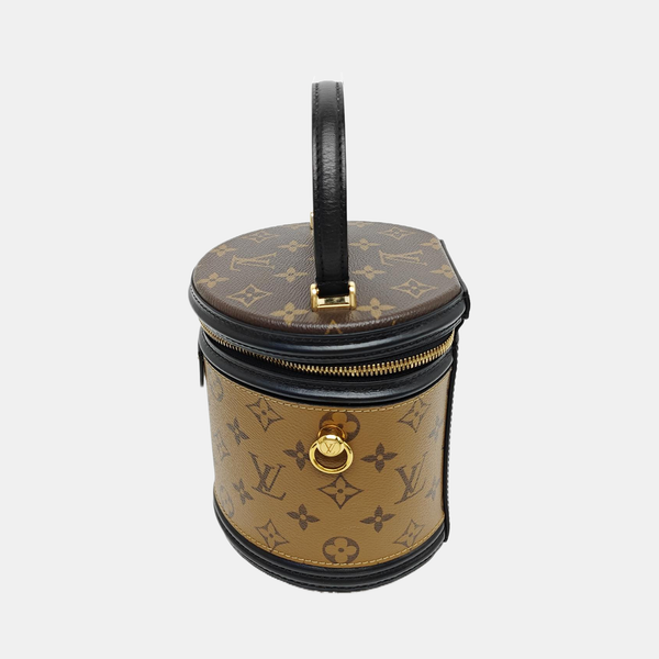 CANNES PM Monogram Coated Canvas Brown