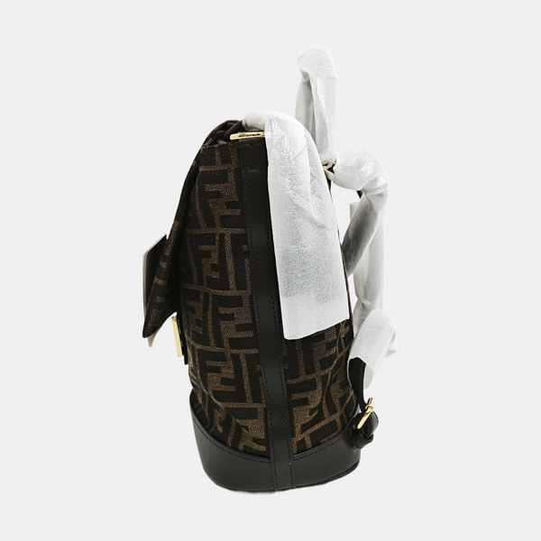 Fabric Backpack Brown