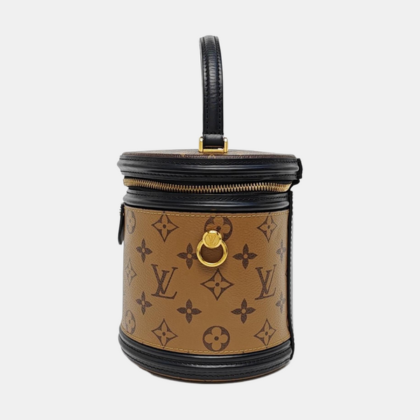 CANNES PM Monogram Coated Canvas Brown