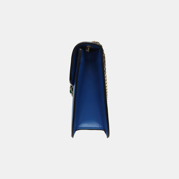 SERPENTI FOREVER Small Calfskin Blue