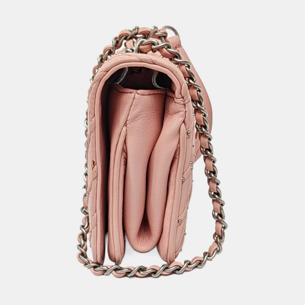 Chevron Calfskin Pink