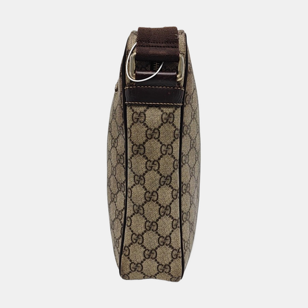 GG Supreme Monogram Coated Canvas Black
