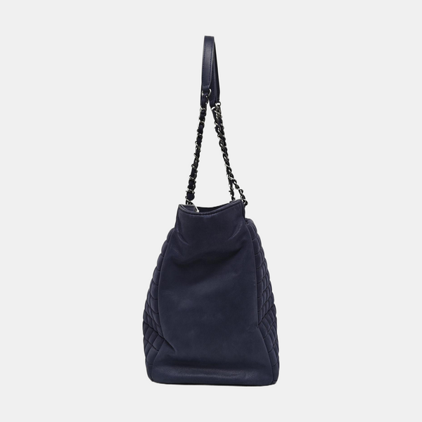 Quilted Calfskin Blue