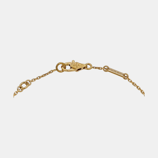Sweet Alhambra 18k Gold Bracelet