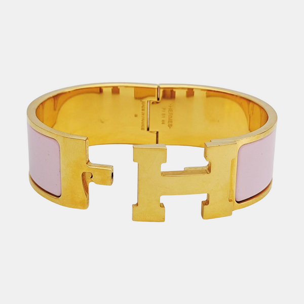 Clic Clac H Metal Gold Bangle